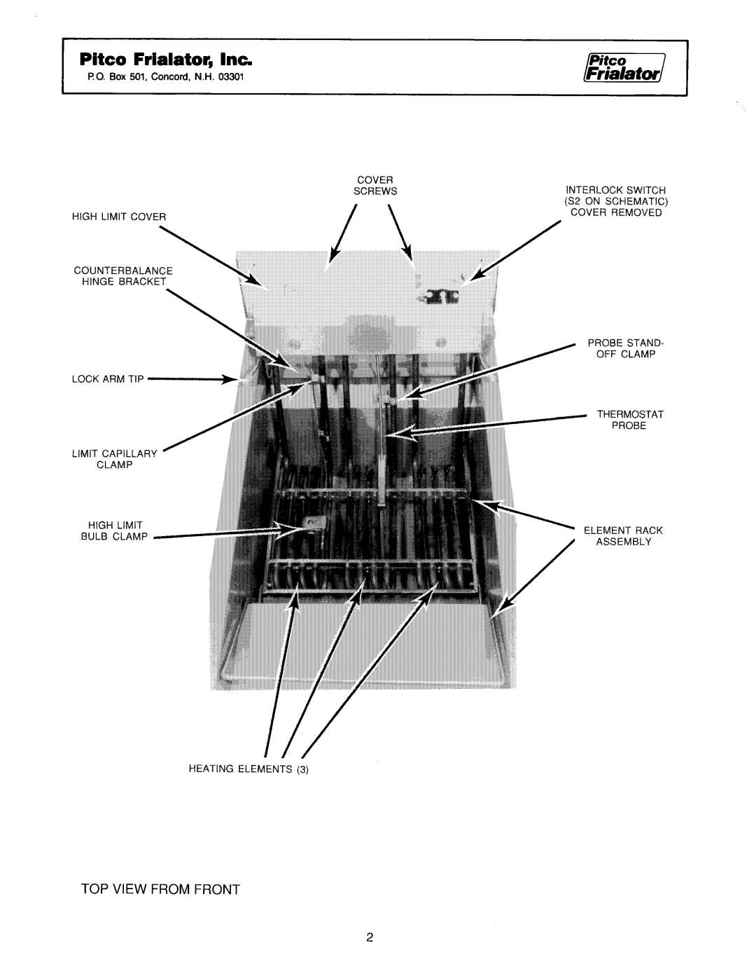 Pitco Frialator E14B, E18B manual 