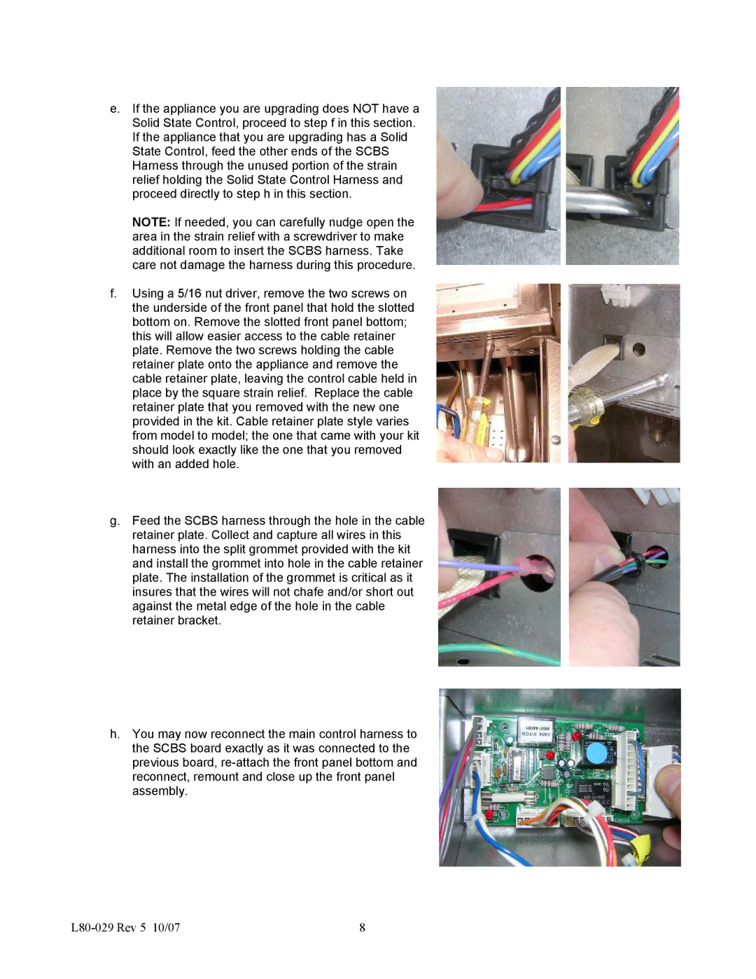 Pitco Frialator L80-029 installation instructions 