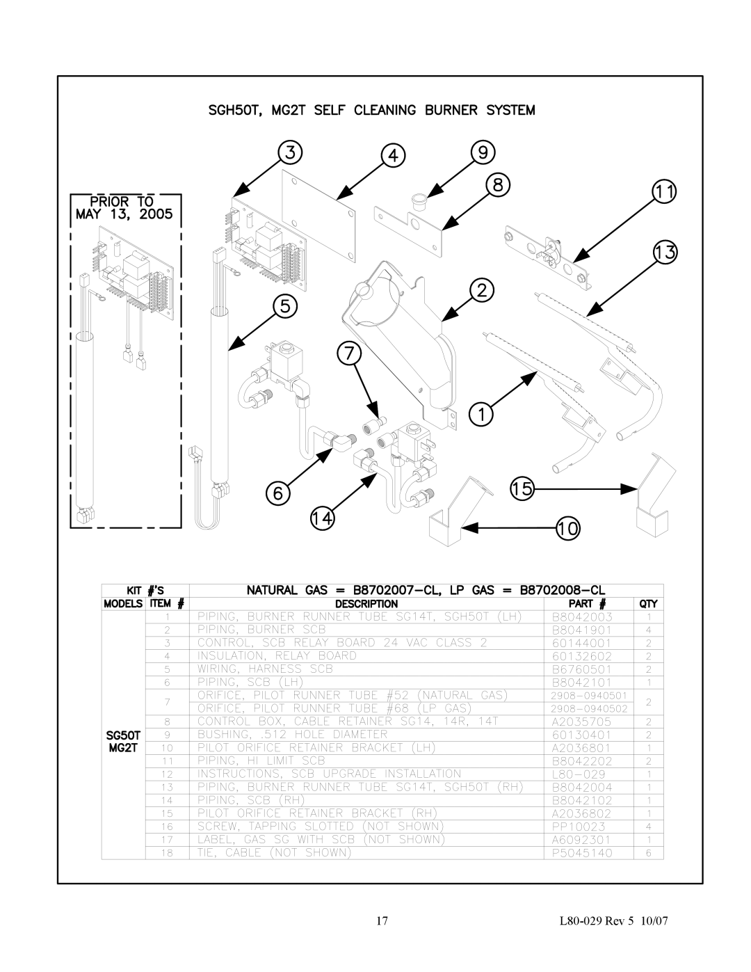 Pitco Frialator installation instructions L80-029 Rev 5 10/07 