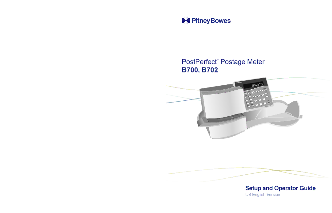 Pitney Bowes manual B700, B702 