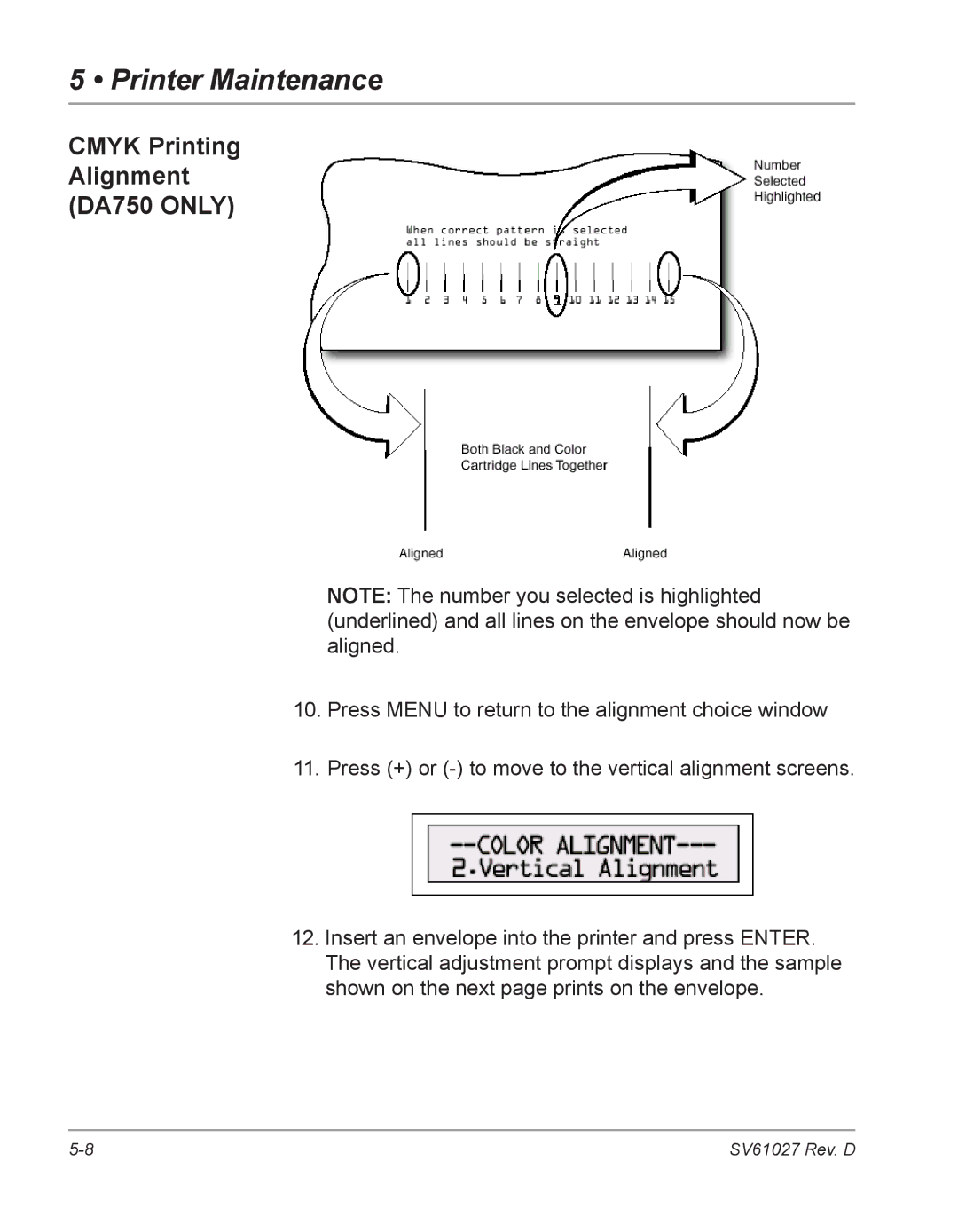 Pitney Bowes DA700, DA750 manual Printer Maintenance 