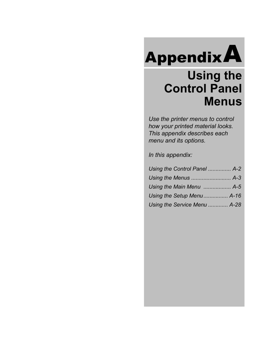 Pitney Bowes DA950 manual AppendixA 