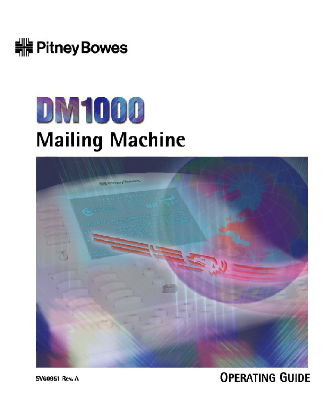 Pitney Bowes DM1000 manual 