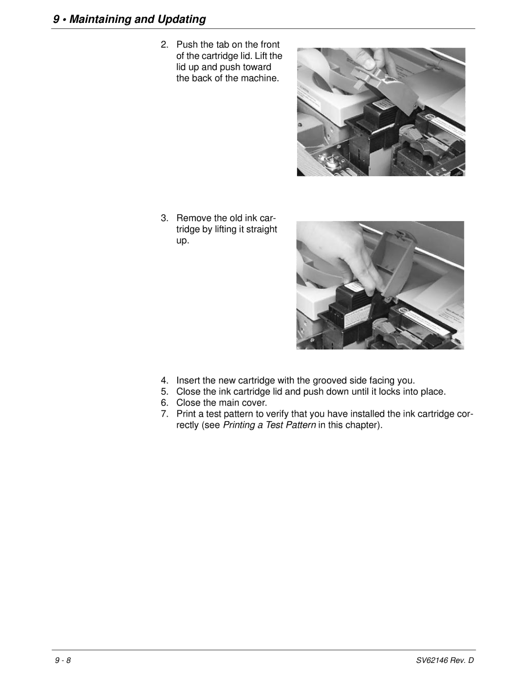 Pitney Bowes DM1100 manual Maintaining and Updating 