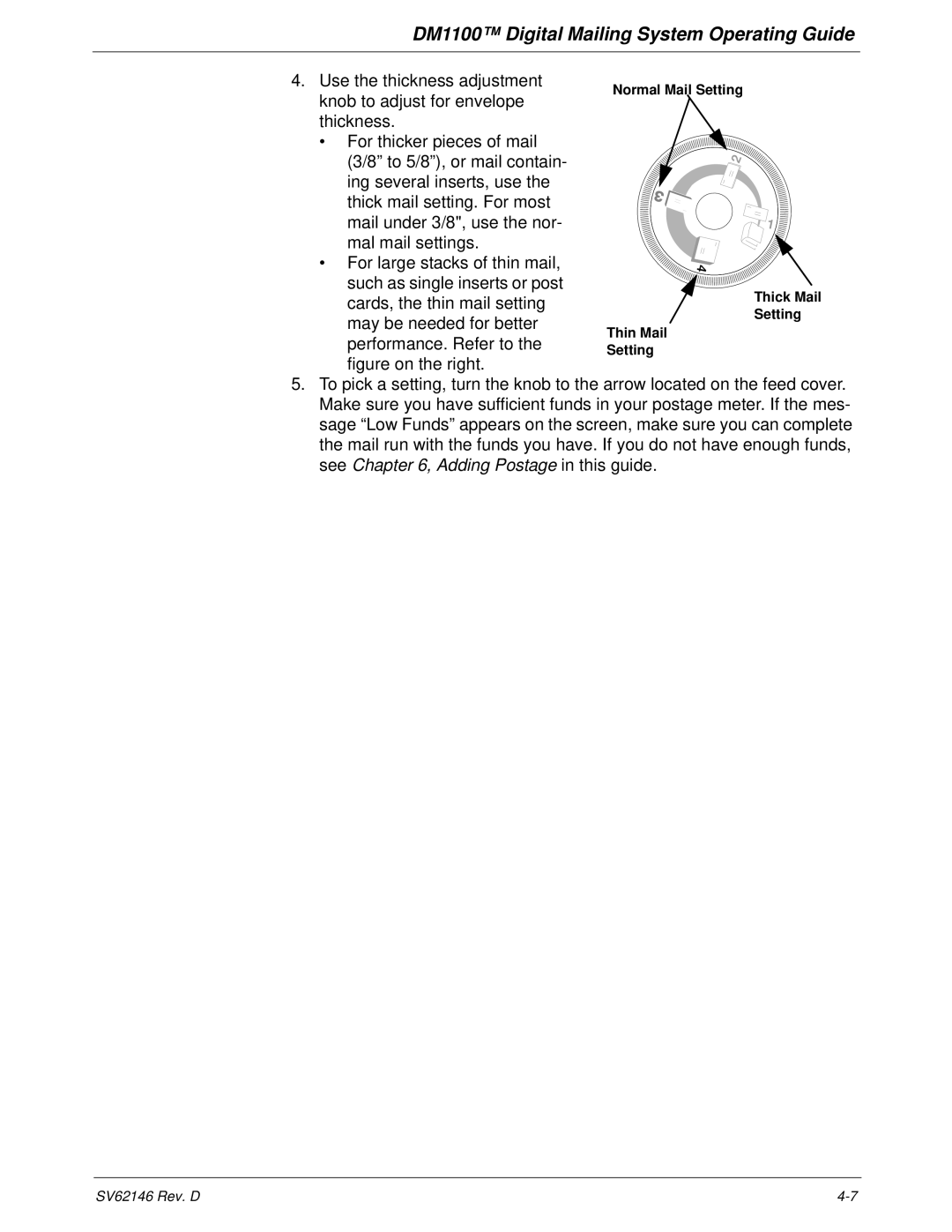 Pitney Bowes manual DM1100 Digital Mailing System Operating Guide 