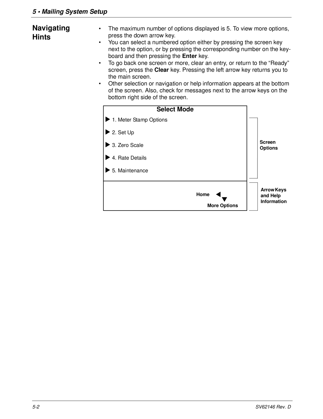 Pitney Bowes DM1100 manual Mailing System Setup 