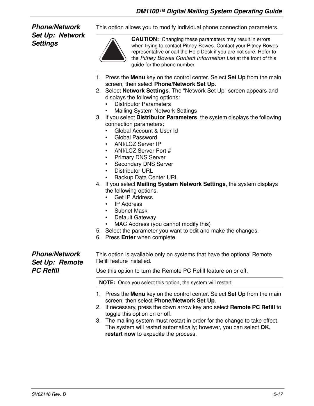 Pitney Bowes manual DM1100 Digital Mailing System Operating Guide 