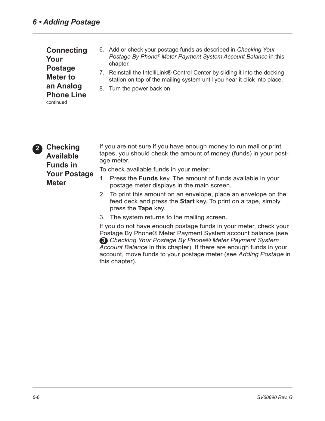 Pitney Bowes DM550, DM500 manual Adding Postage 