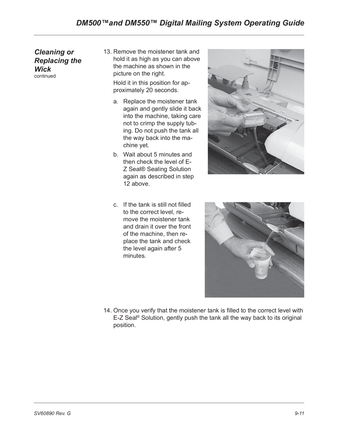 Pitney Bowes manual DM500and DM550 Digital Mailing System Operating Guide 