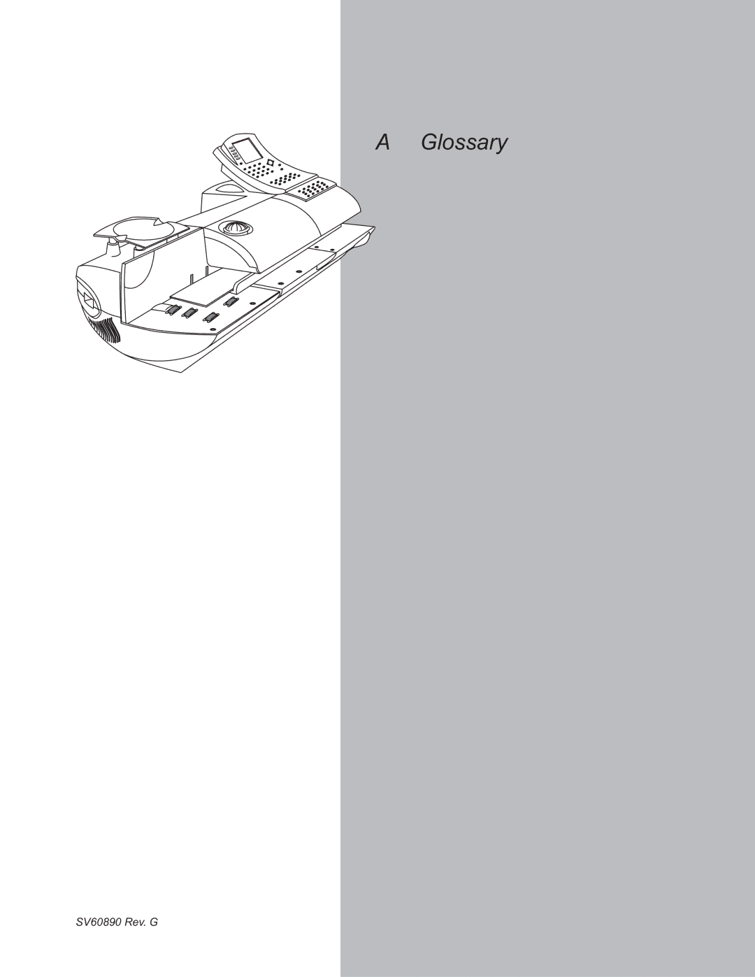 Pitney Bowes DM500, DM550 manual Glossary 