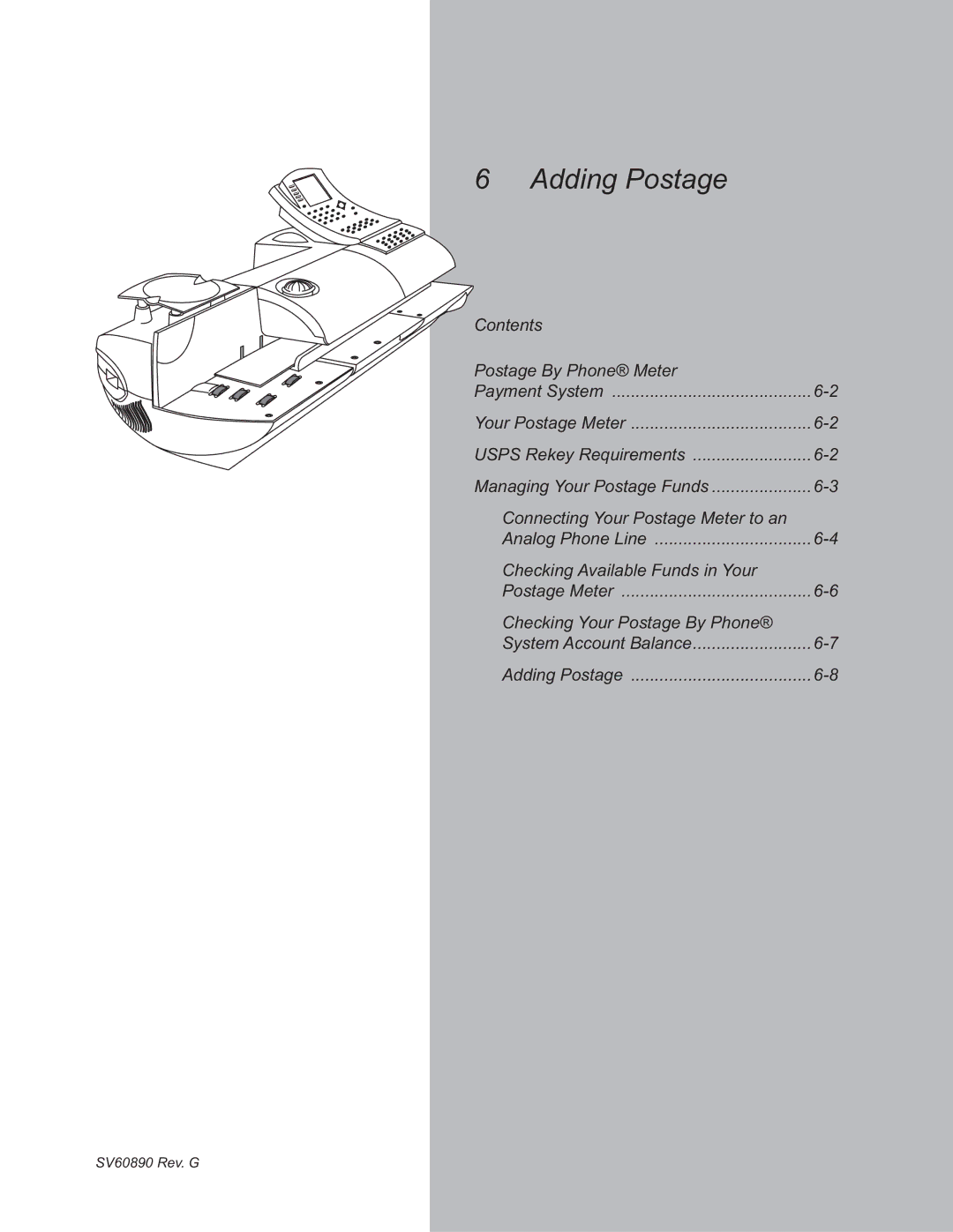 Pitney Bowes DM500, DM550 manual Adding Postage 