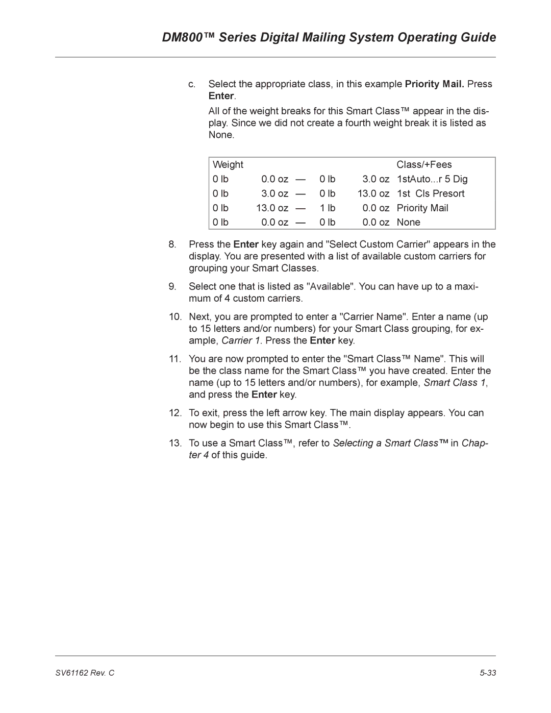 Pitney Bowes manual DM800 Series Digital Mailing System Operating Guide 