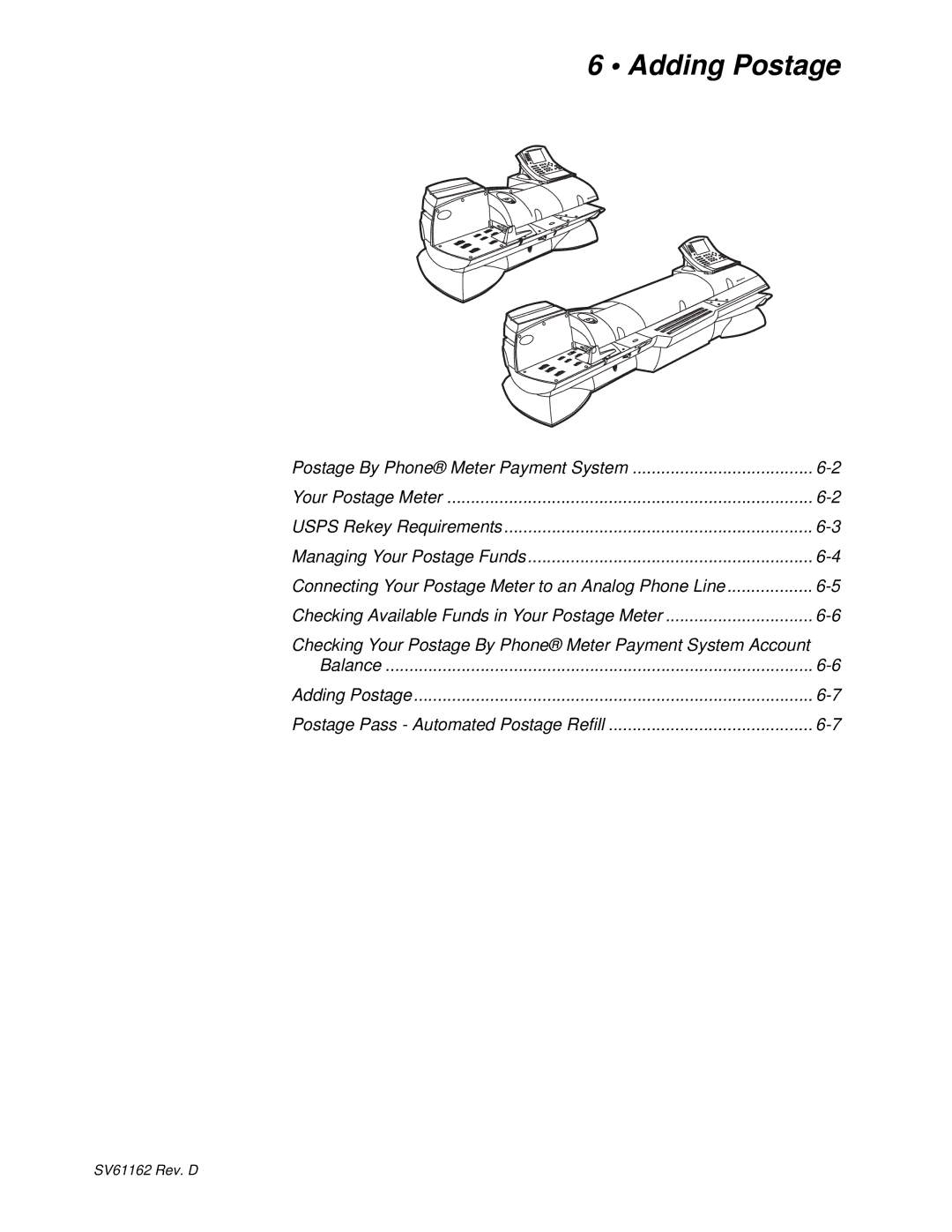 Pitney Bowes DM800i Series manual Adding Postage 