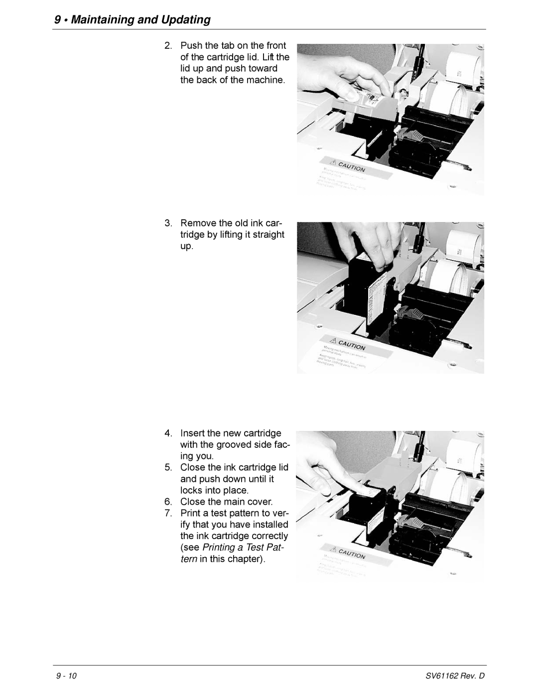 Pitney Bowes DM800i Series manual Maintaining and Updating 