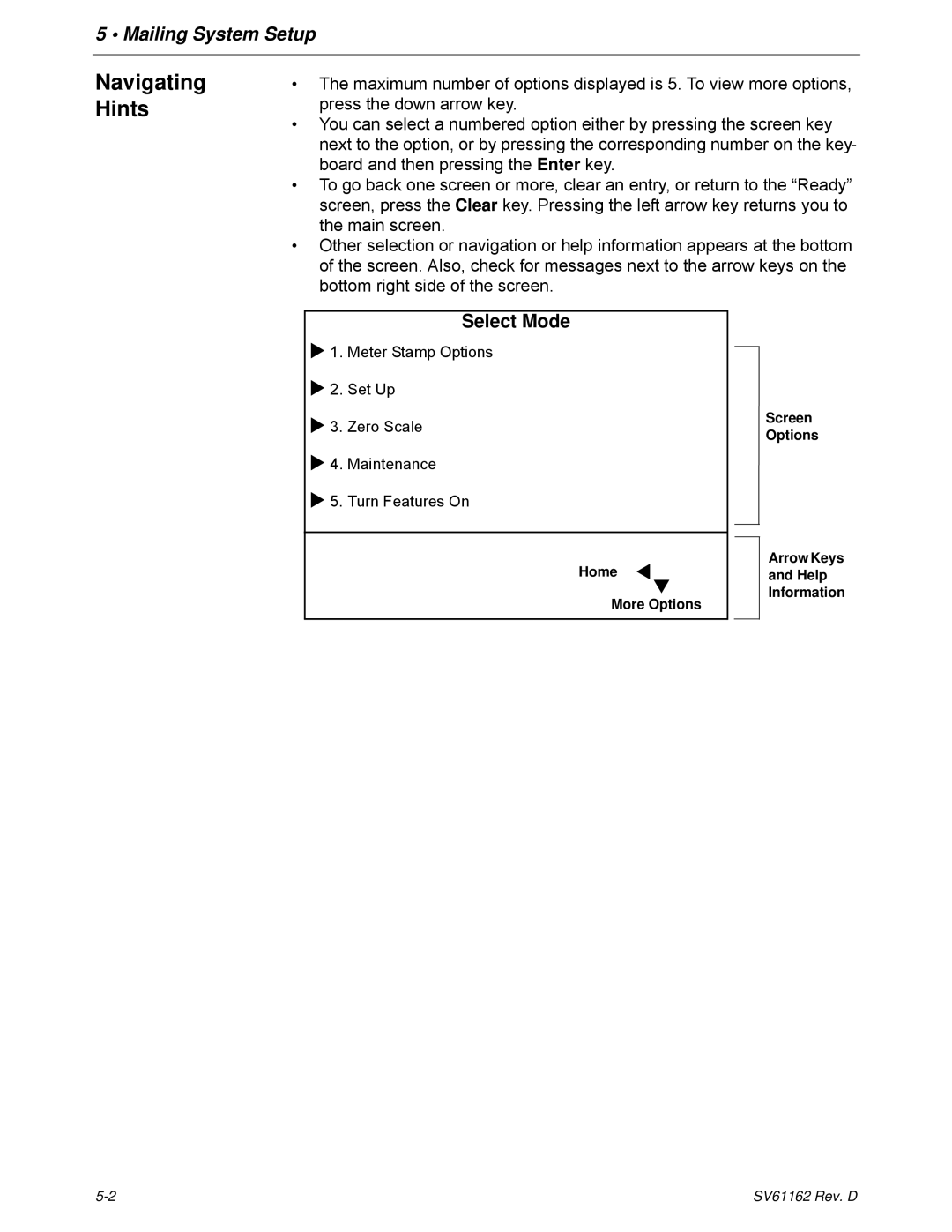 Pitney Bowes DM800i Series manual Mailing System Setup 