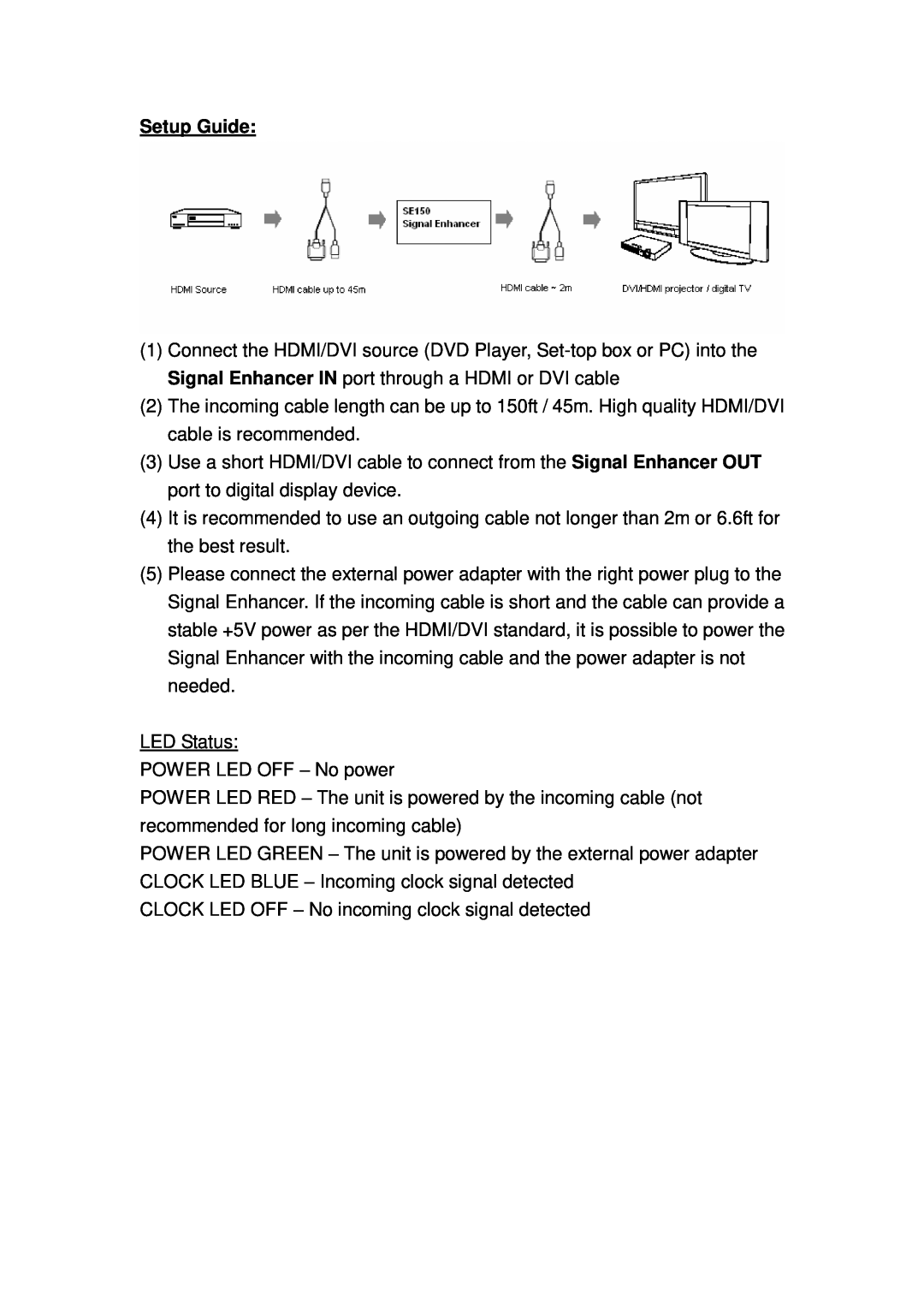Pixel Magic Systems SE150-DH, SE150-HH user manual Setup Guide 