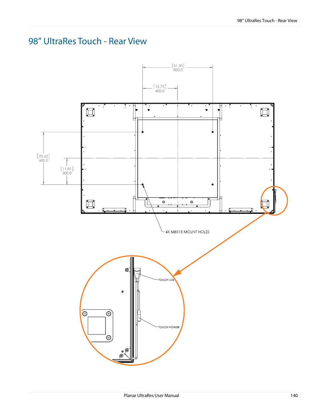 Planar 020-1229-03A user manual 140 