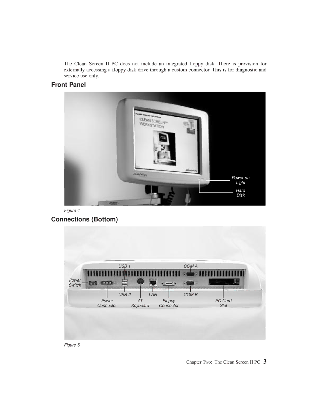 Planar C3215 user manual Chapter Two The Clean Screen II PC 