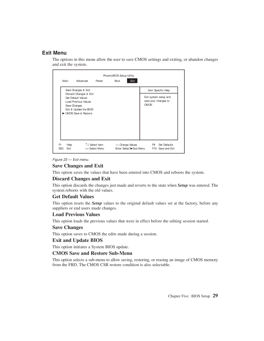 Planar C3215 user manual Exit Menu 