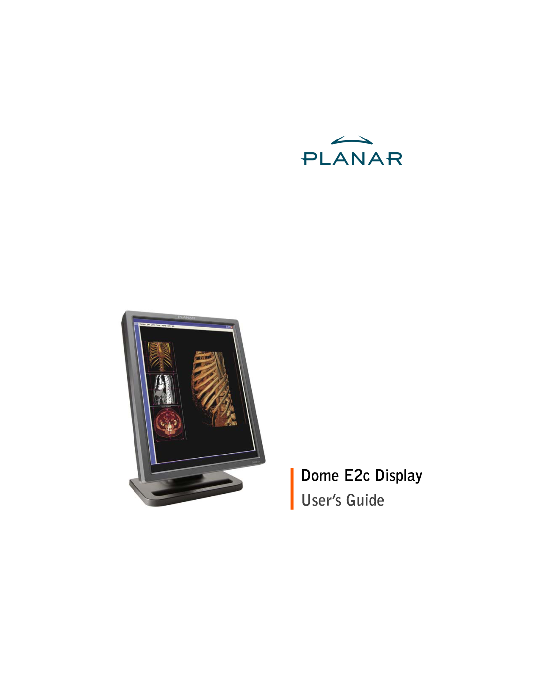 Planar manual Dome E2c Display, User’s Guide 