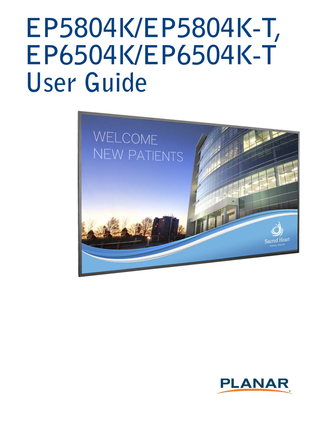 Planar manual EP5804K/EP5804K-T, EP6504K/EP6504K-T User Guide 