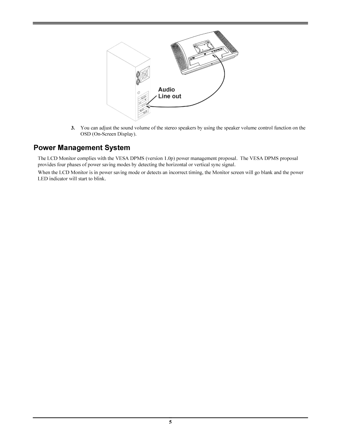 Planar pl191m manual 3RZHU0DQDJHPHQW6\VWHP 