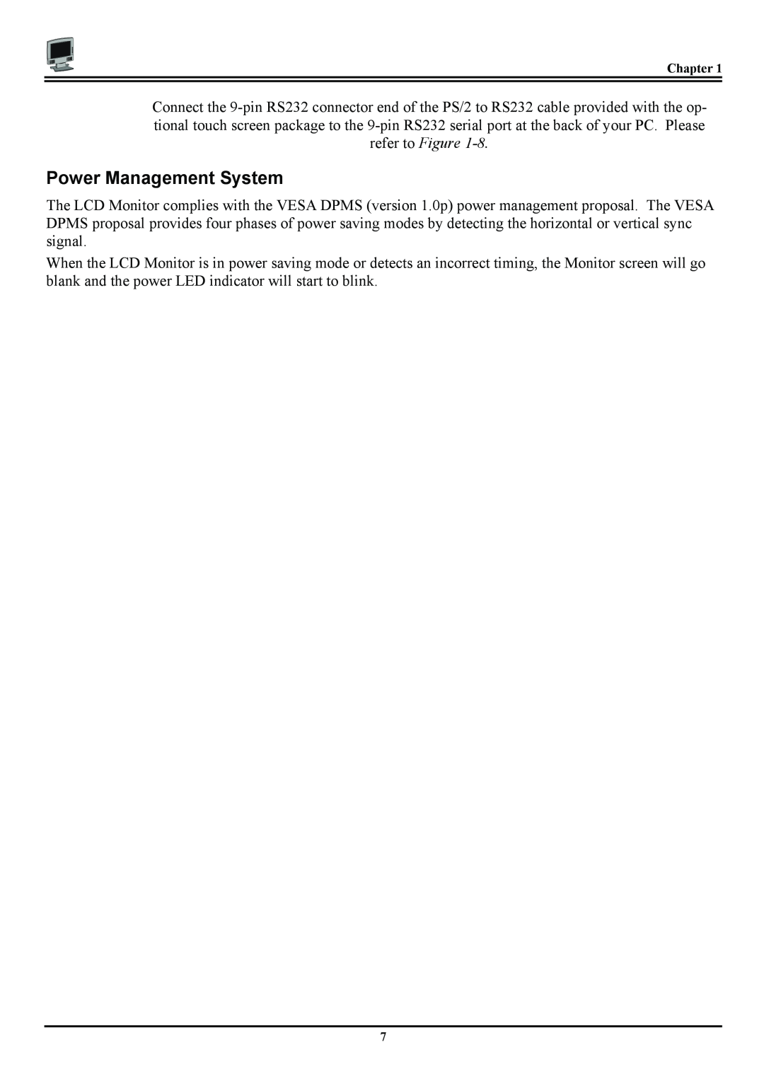 Planar PT120, PL120 manual Power Management System 