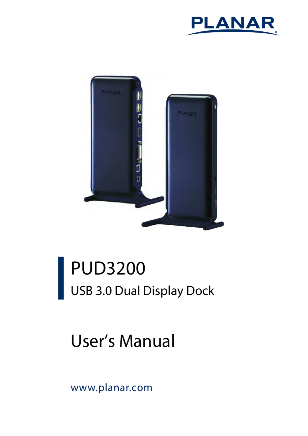 Planar PUD3200 user manual 