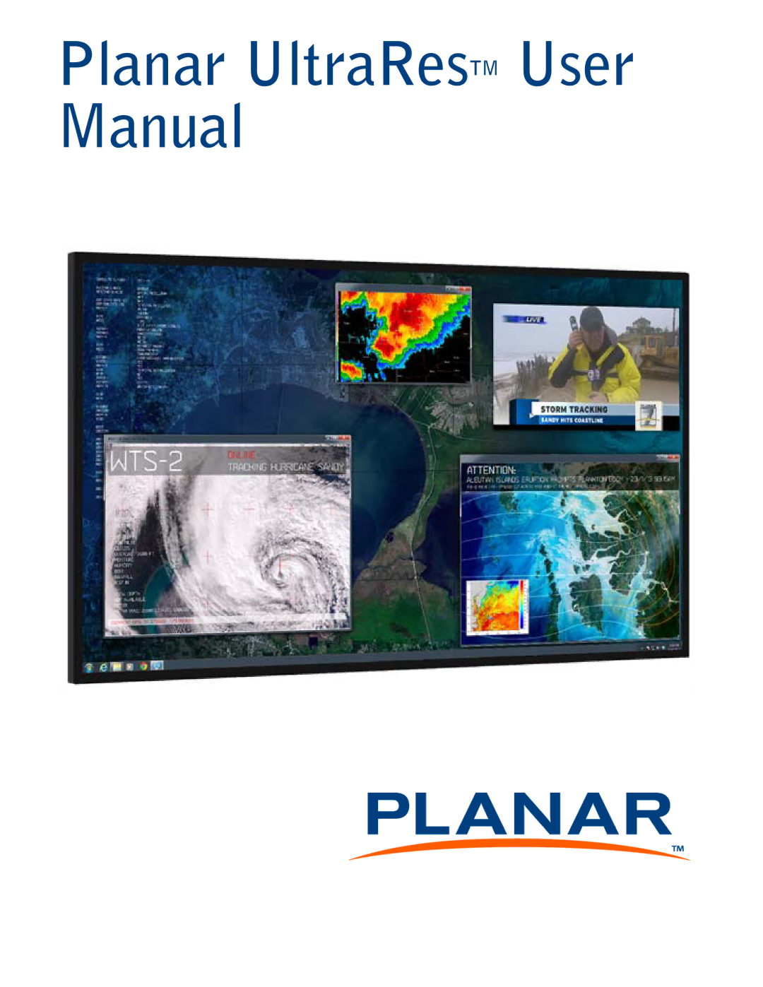 Planar UR8450-3D, UR8450-LX, UR8450-MX manual 