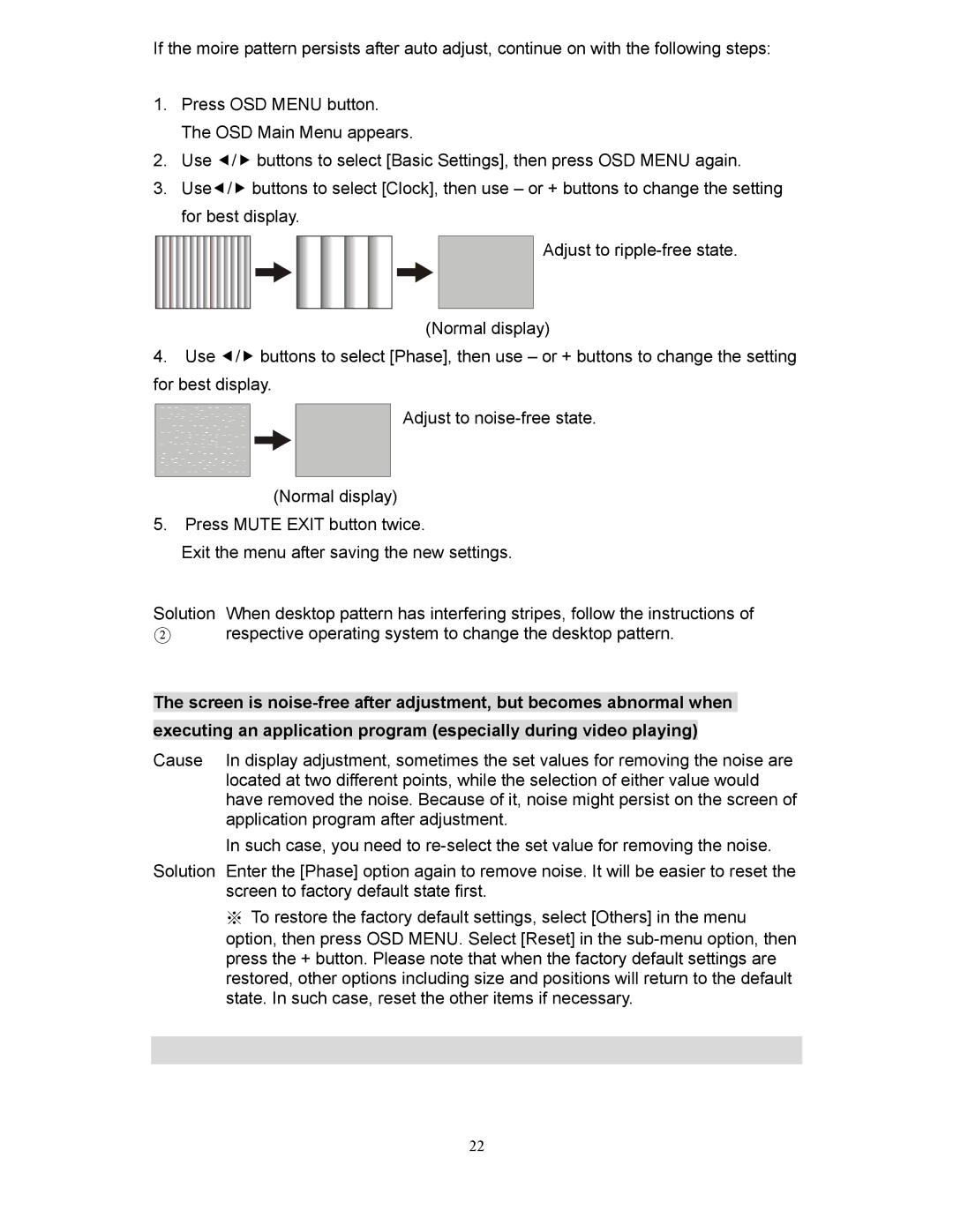 Planar XP17WSA manual 