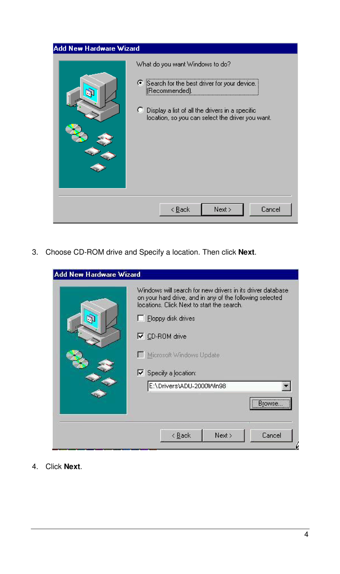 Planet Technology ADU-2000 user manual 