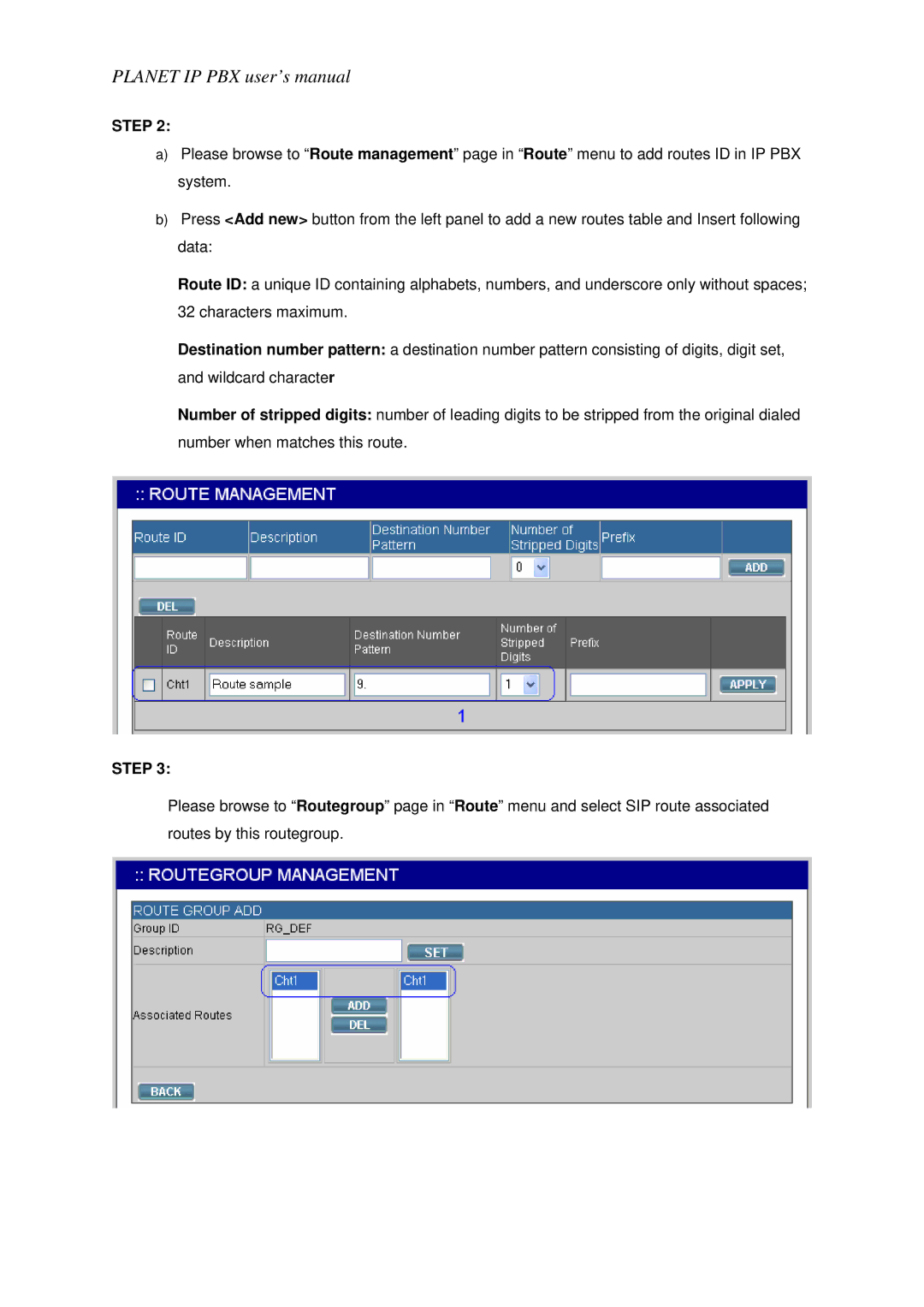 Planet Technology IPX-1800N user manual Planet IP PBX user’s manual 