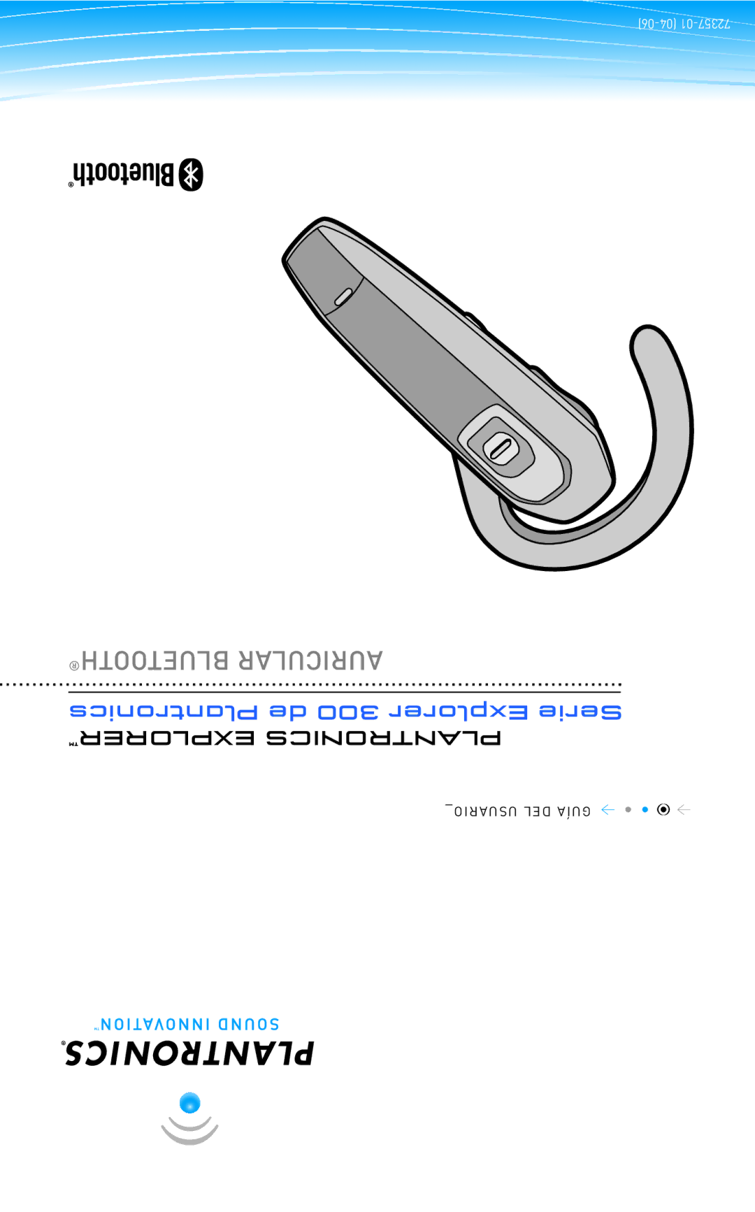 Plantronics 300 manual Bluetooth Auricular 