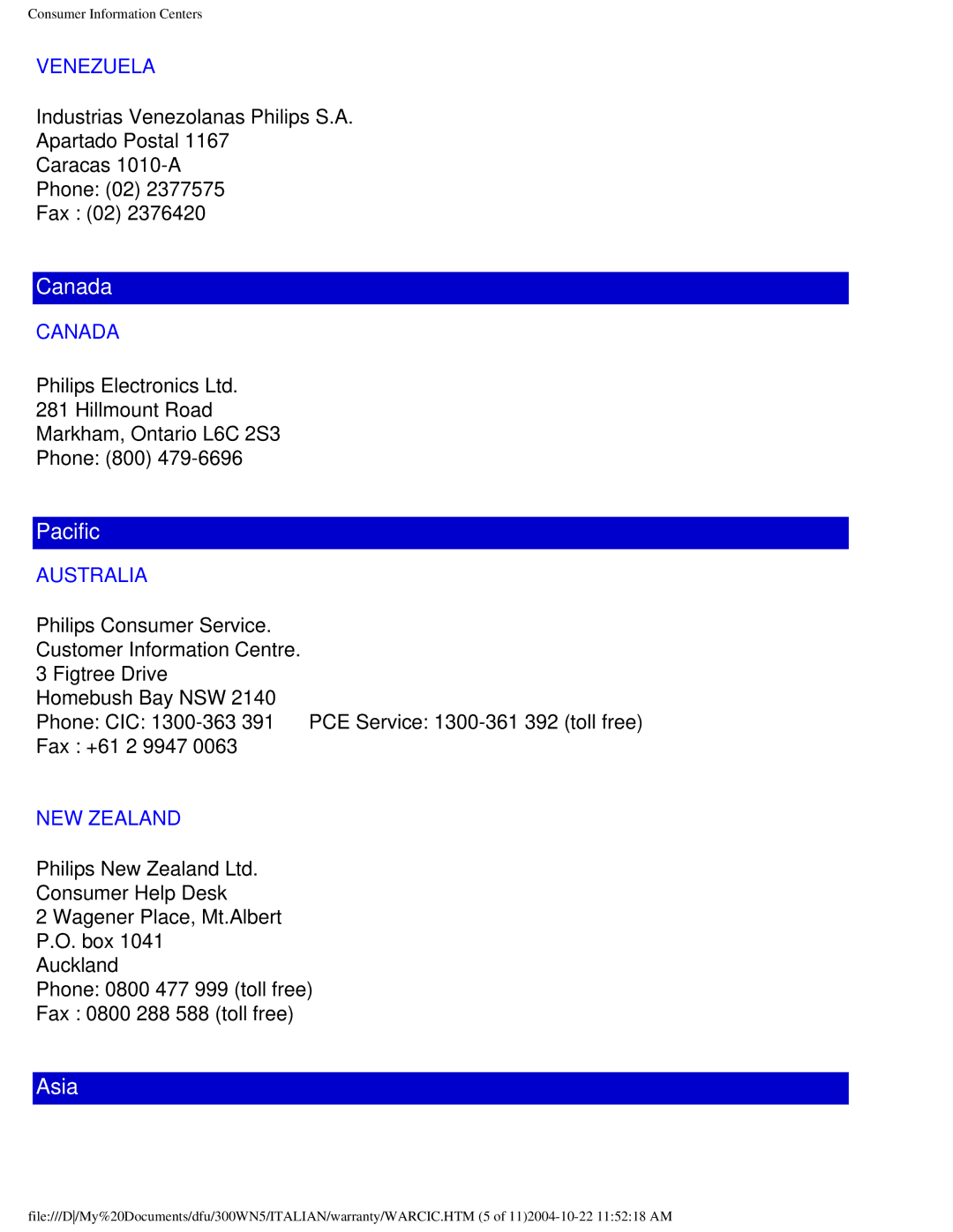 Plantronics 300NS manual Canada 