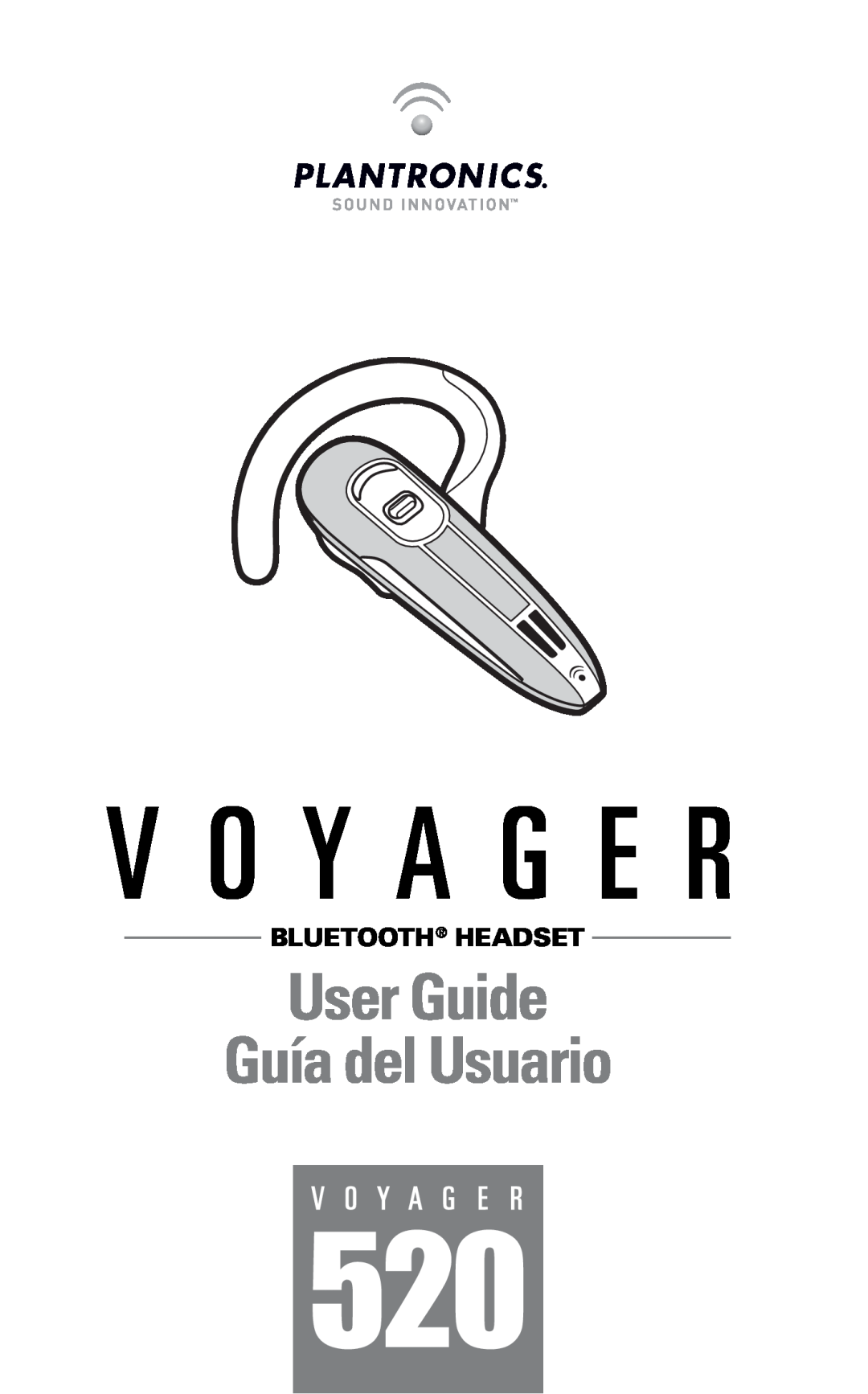 Plantronics 520 manual Bluetooth Headset, User Guide Guía del Usuario 