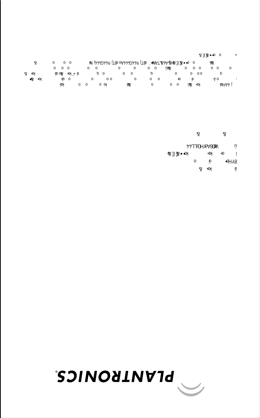 Plantronics 645 manual 