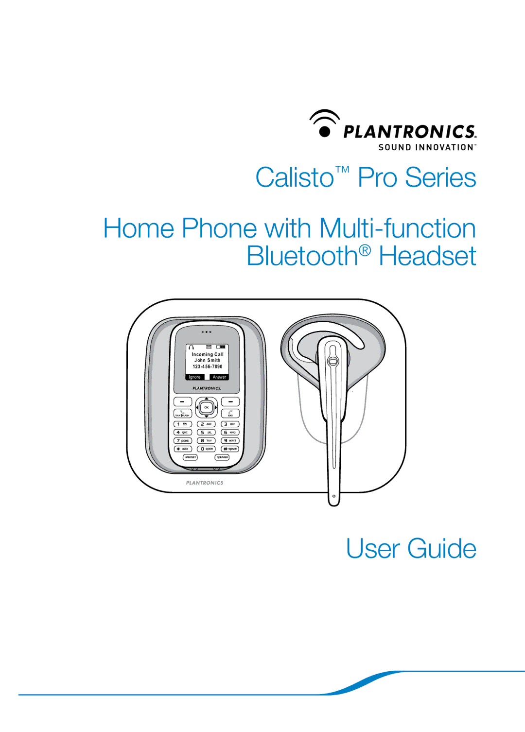 Plantronics 655 manual Calisto Pro Series 