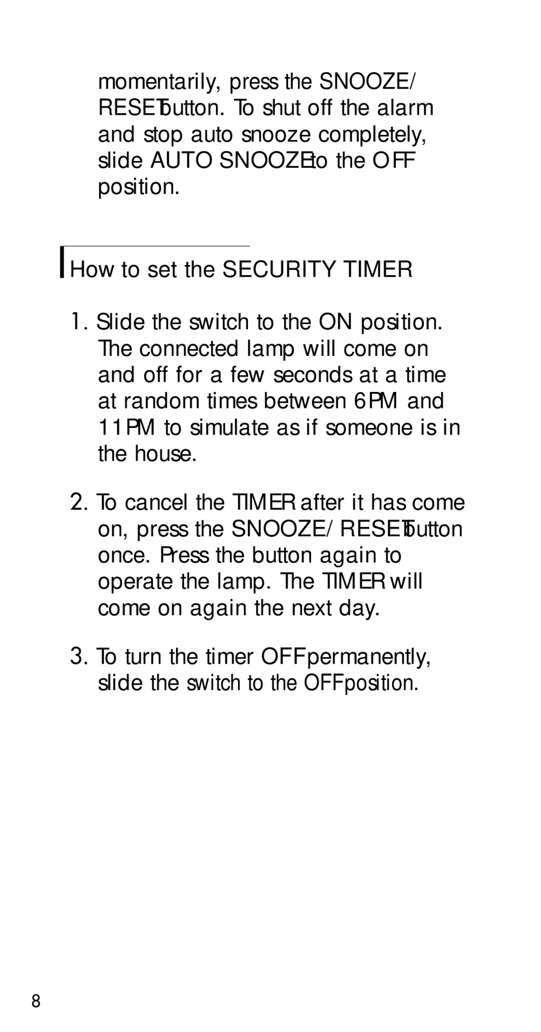 Plantronics Fire Alarm manual 8xxx 