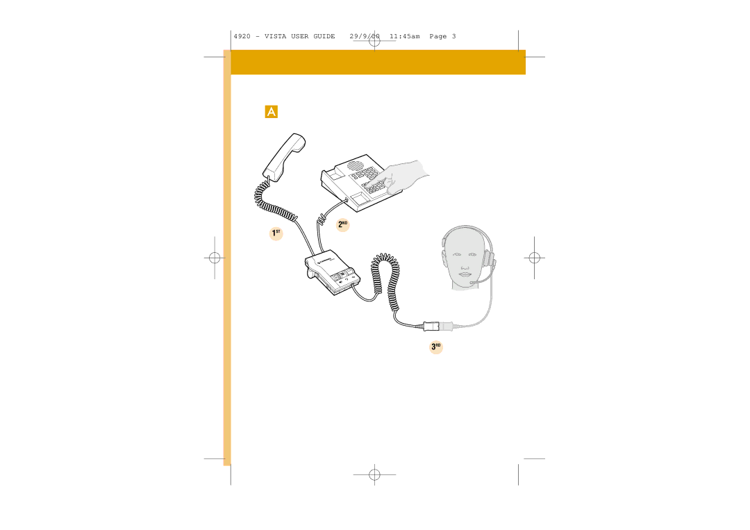 Plantronics M12 manual 2ND 1ST 3RD 