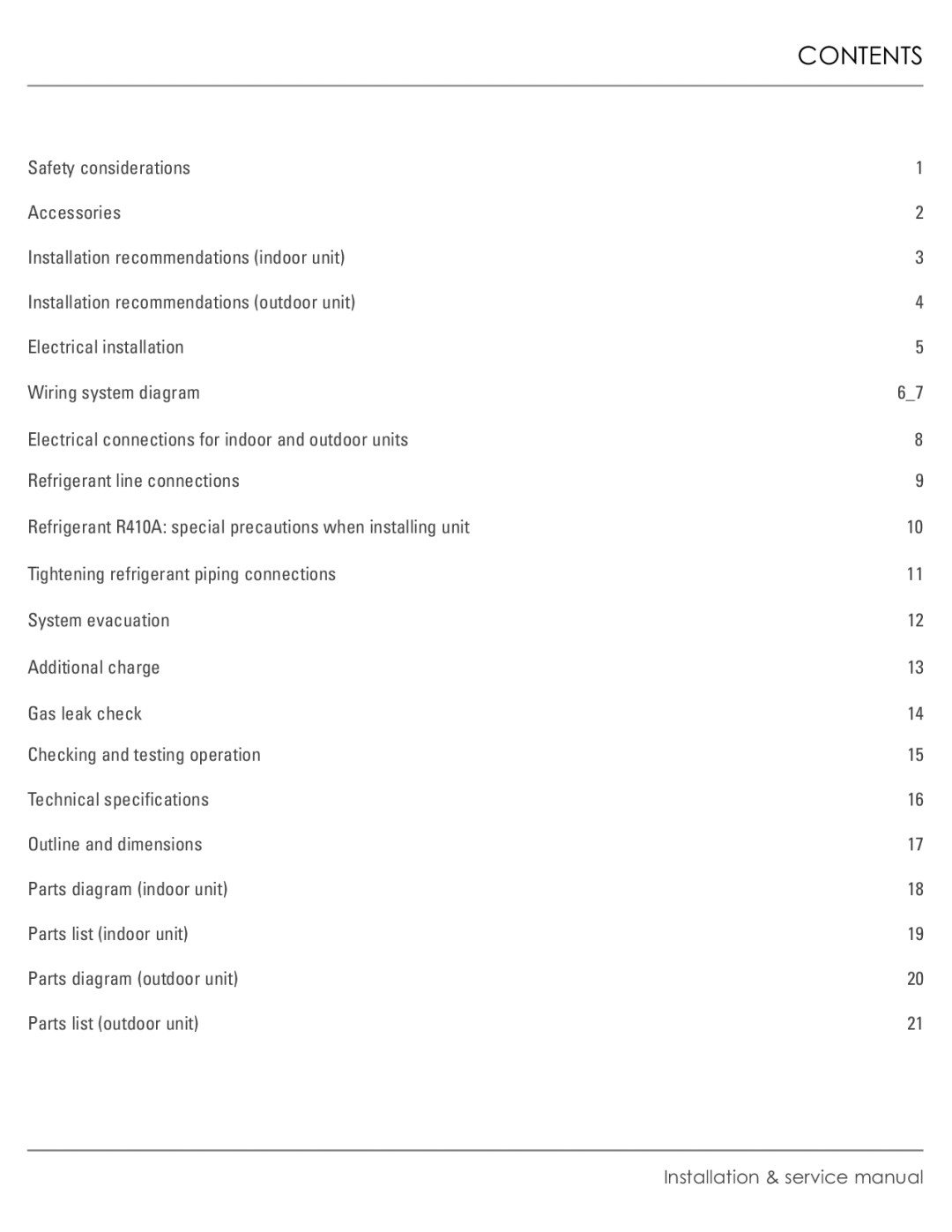 Plantronics R-410A manual Contents 