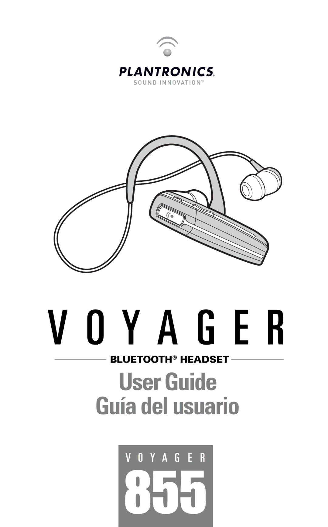 Plantronics VOYAGER855 manual Guía del usuario 