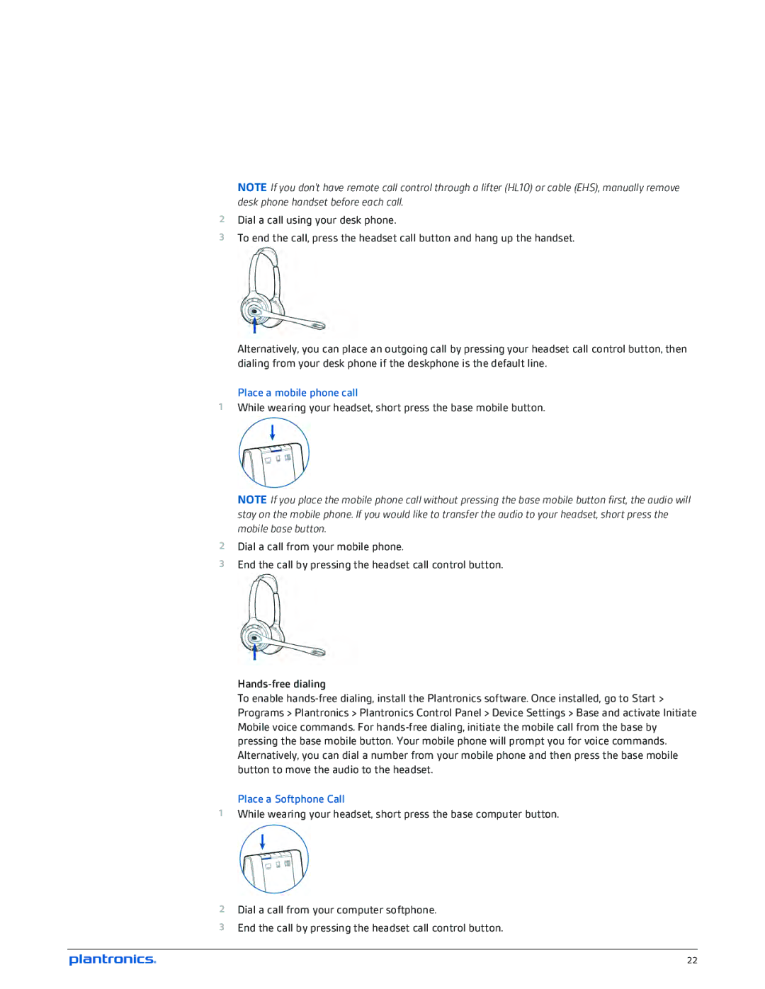 Plantronics W720-M, W710-M manual 