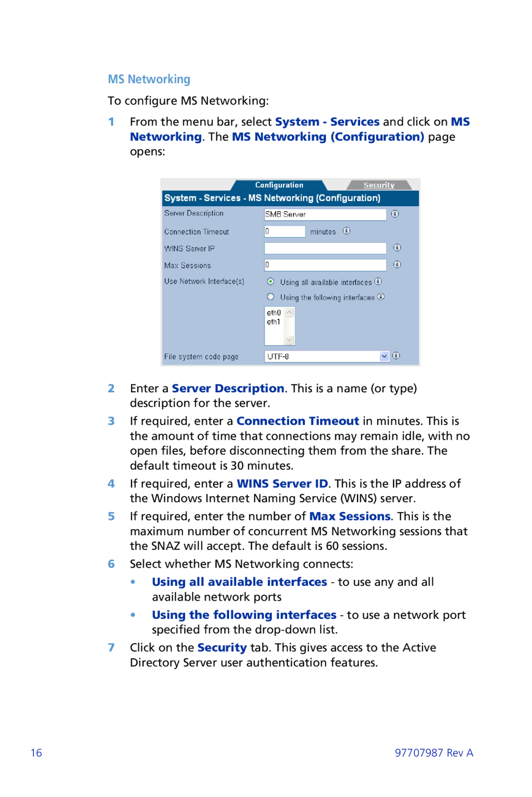 Plasmon ii 97707987 Rev A manual MS Networking 