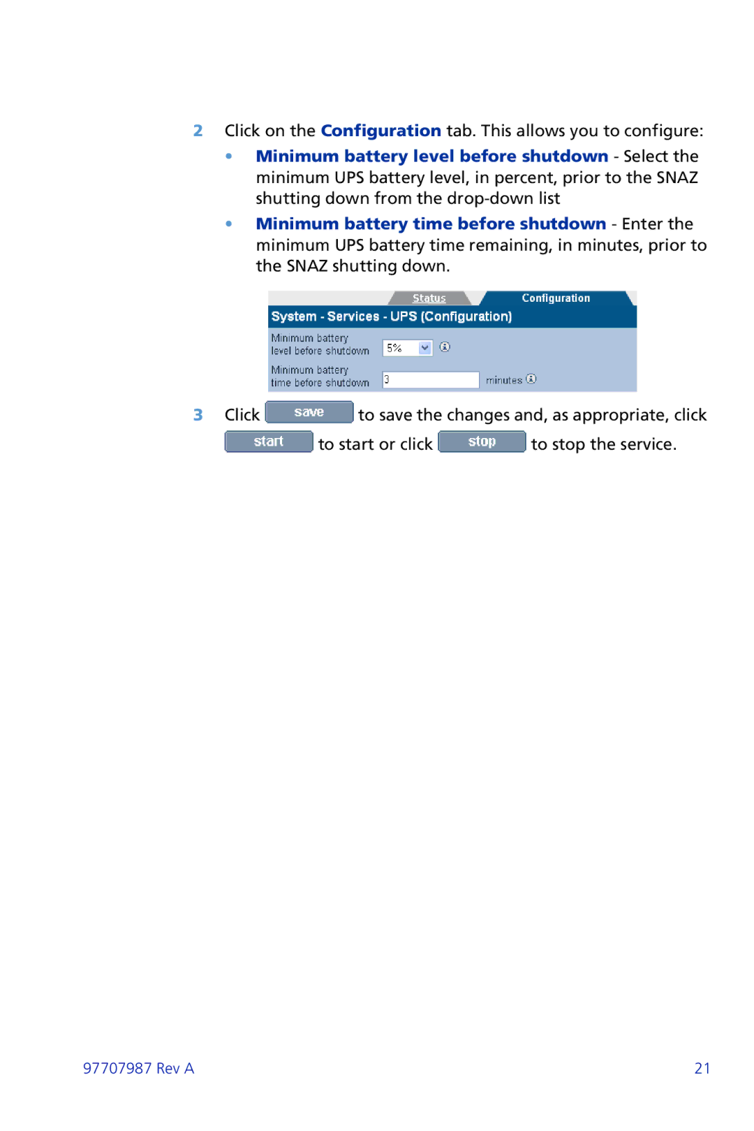 Plasmon ii 97707987 Rev A manual Click on the Configuration tab. This allows you to configure 