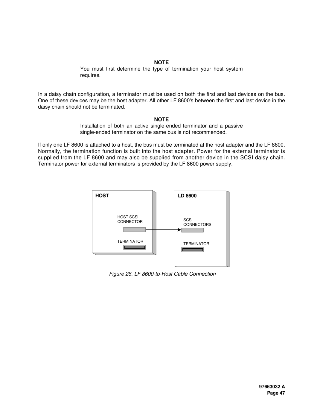 Plasmon user manual LF 8600-to-Host Cable Connection 