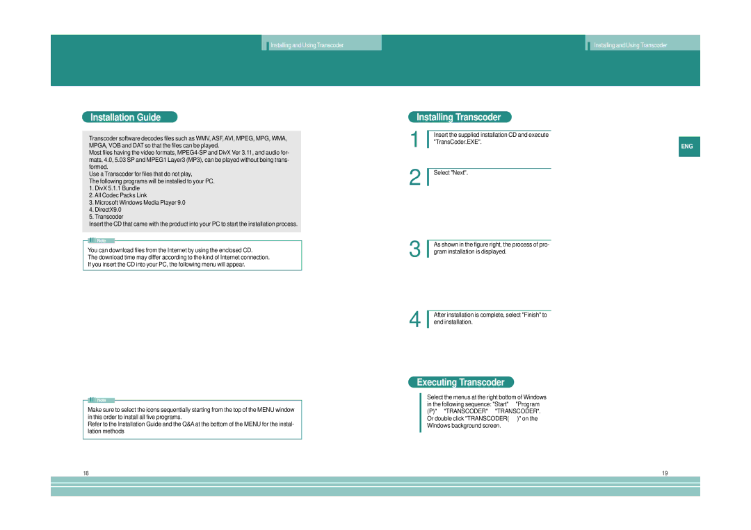 plawa-feinwerktechnik GmbH & Co.KG MOVO.1 manual Installation Guide, Installing Transcoder, Executing Transcoder 