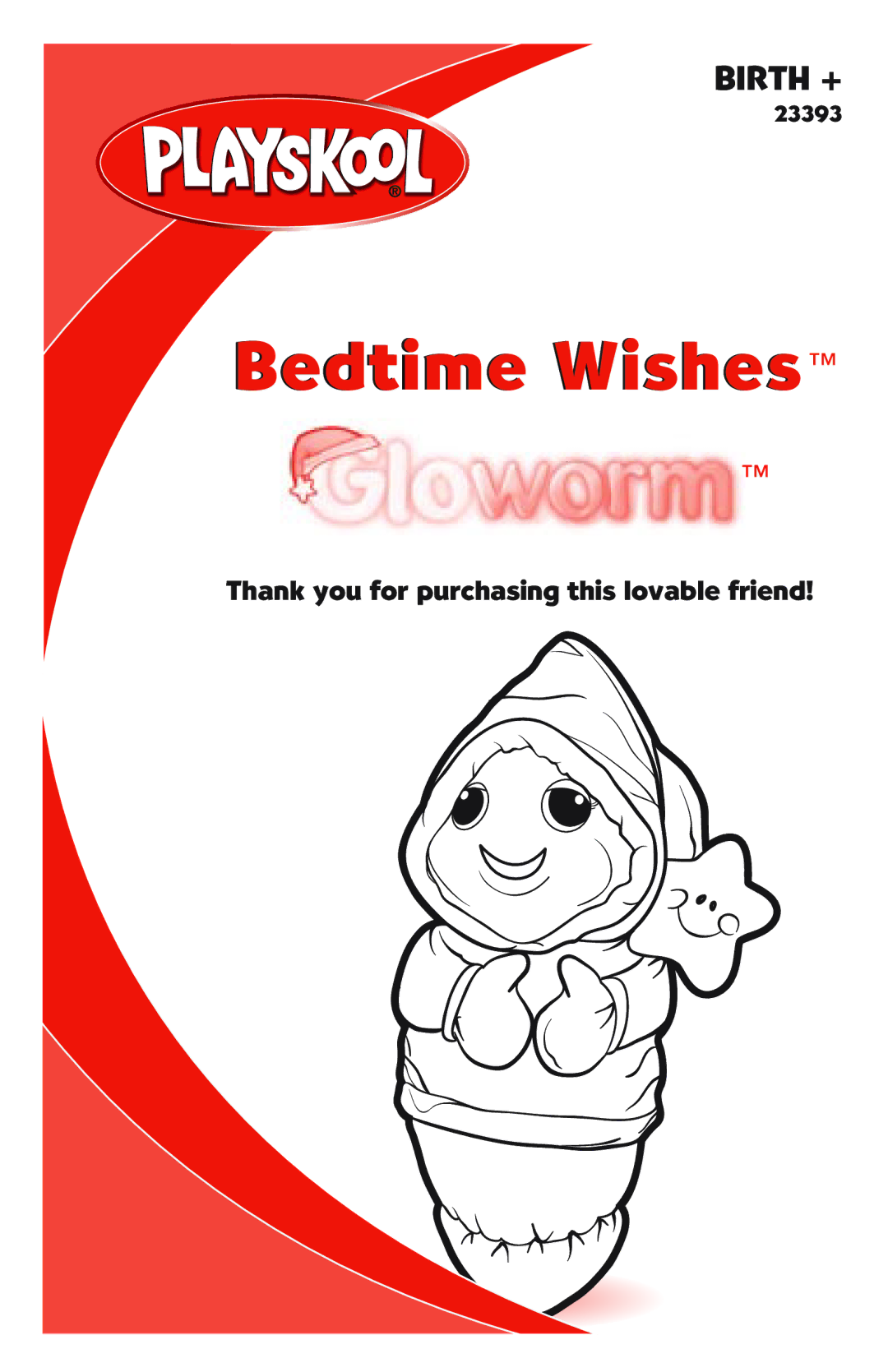 Playskool 23393 manual Bedtime Wishes 