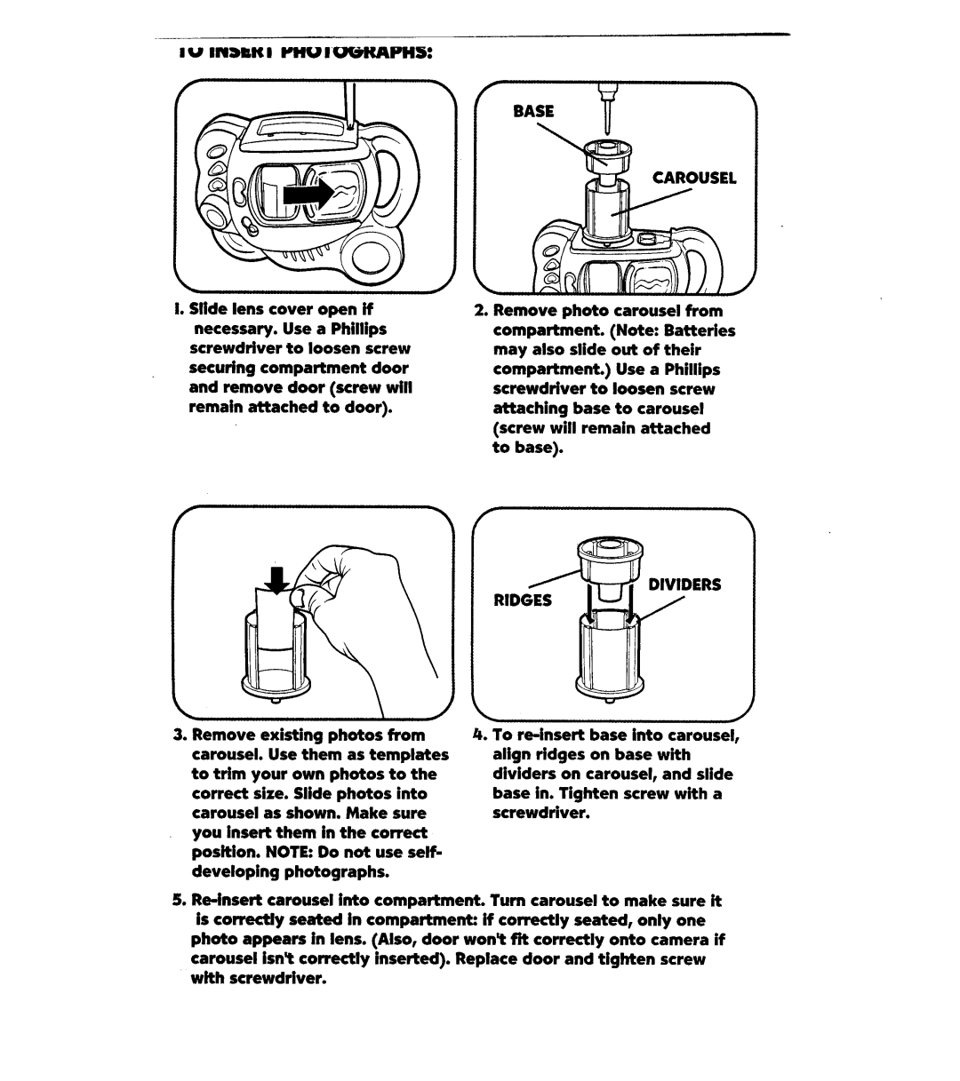 Playskool 5738 manual 