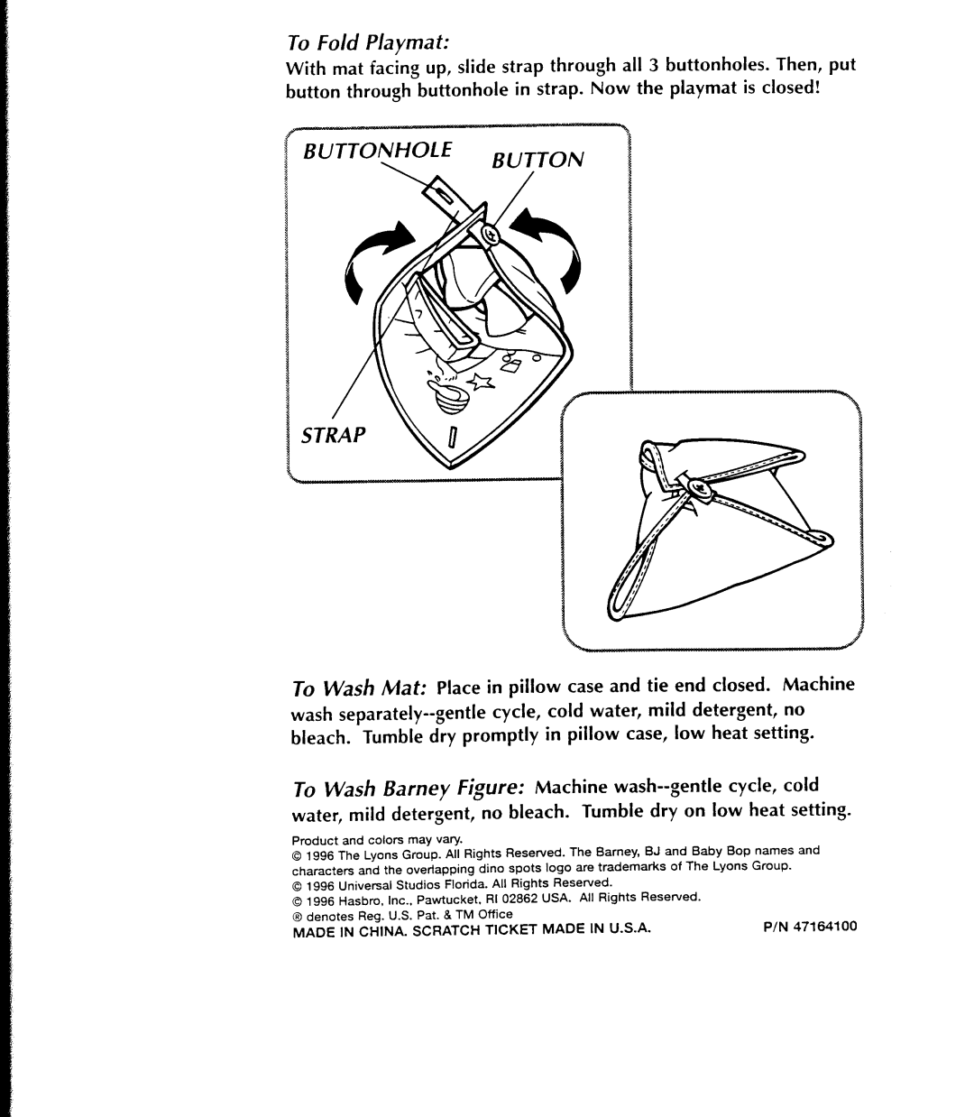 Playskool 5755 manual 