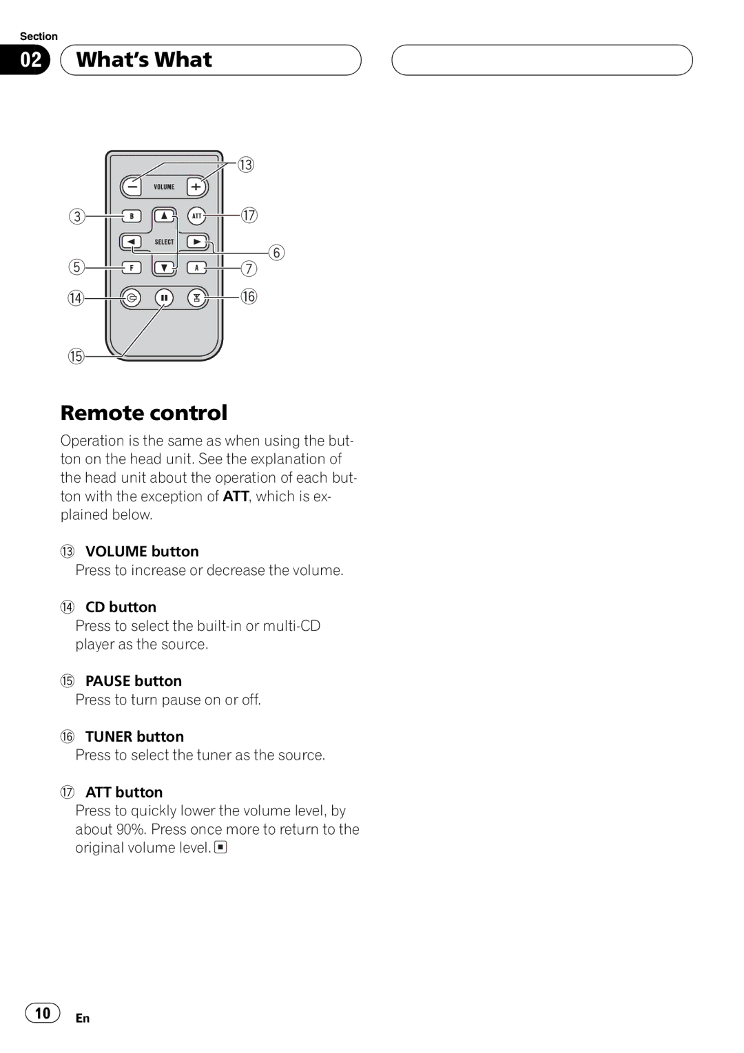 Playtex DEH-P560MP operation manual 